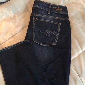 Dark Wash Silver Jeans- Suki Slim